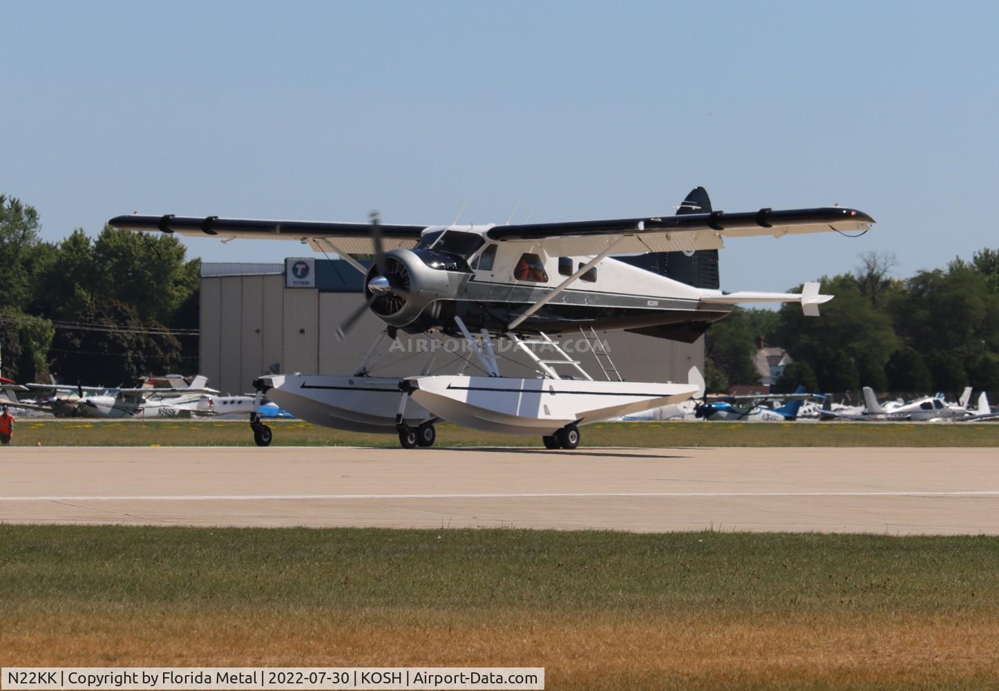 N22KK, 1960 De Havilland Canada DHC-2 Beaver Mk.1 C/N 1600, OSH 2022