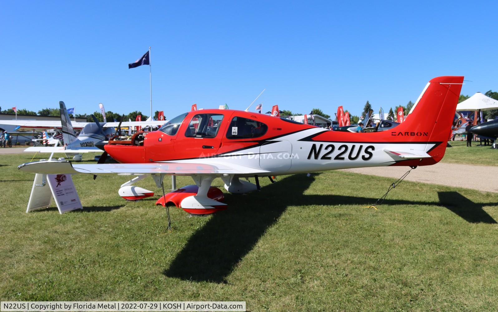 N22US, 2022 Cirrus SR22T C/N 8692, OSH 2022