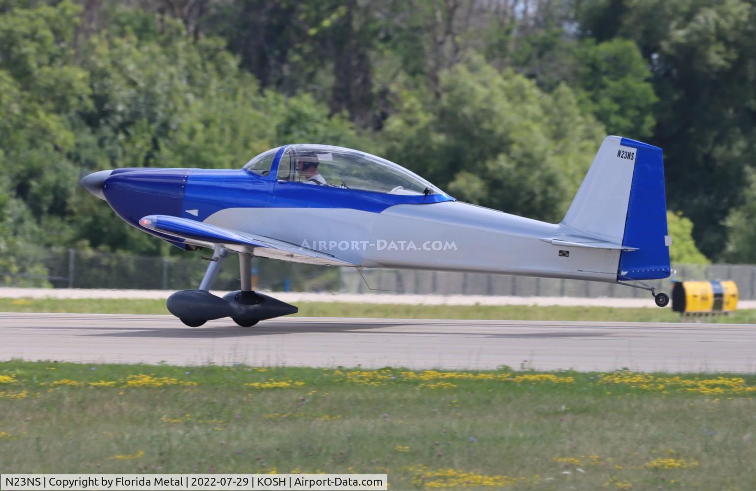 N23NS, 2014 Vans RV-8 C/N 81486, OSH 2022