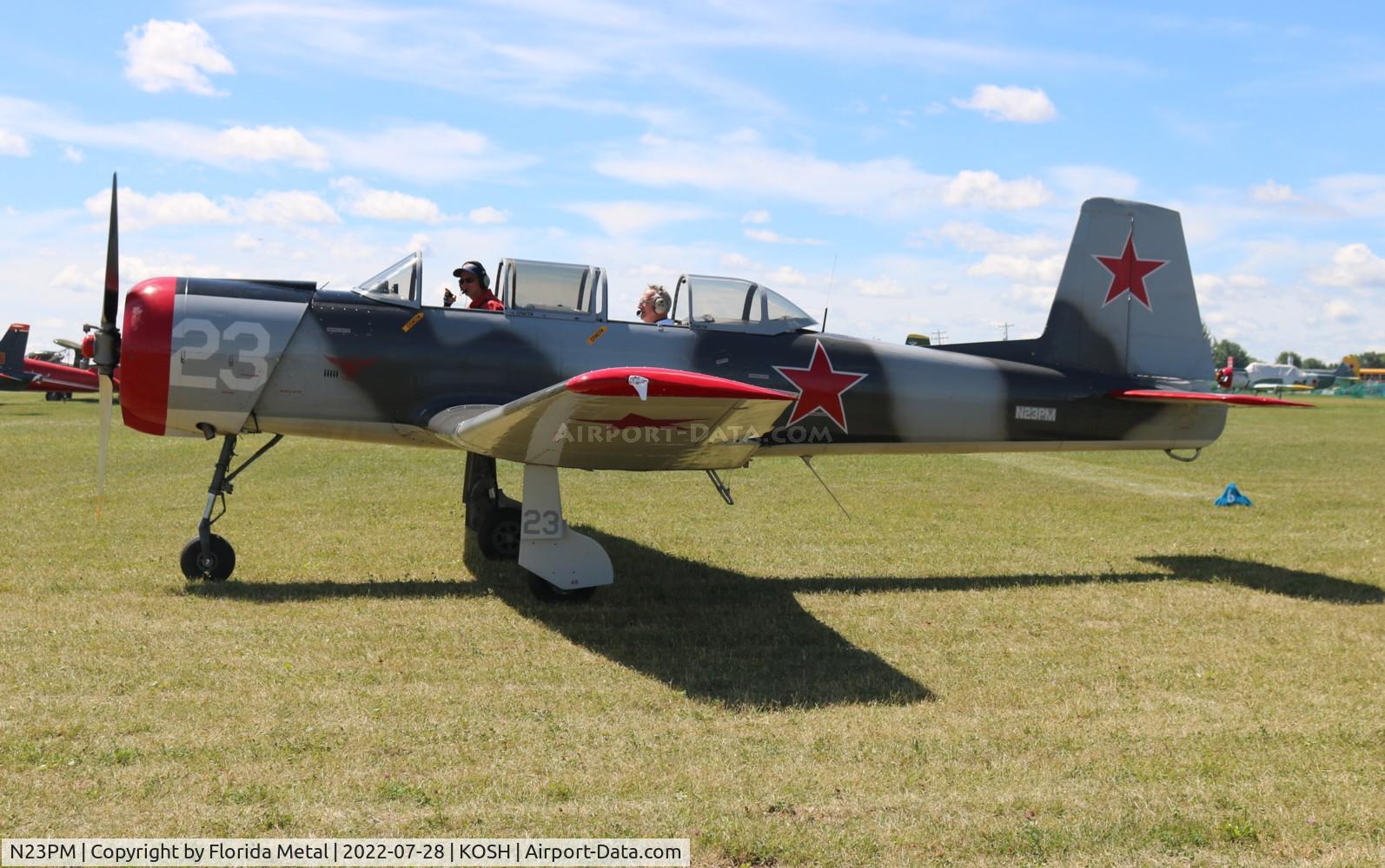 N23PM, 1978 Nanchang CJ-6 C/N 3832012, OSH 2022