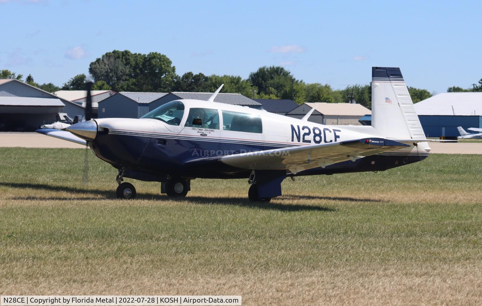 N28CE, 1978 Mooney M20J 201 C/N 24-0554, OSH 2022