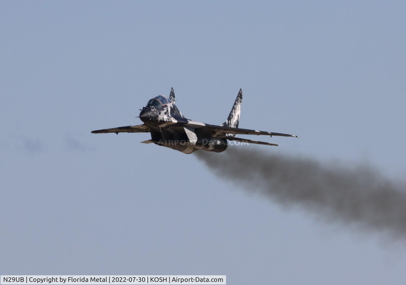 N29UB, 1989 Mikoyan-Gurevich MiG-29UB C/N 50903014896, OSH 2022