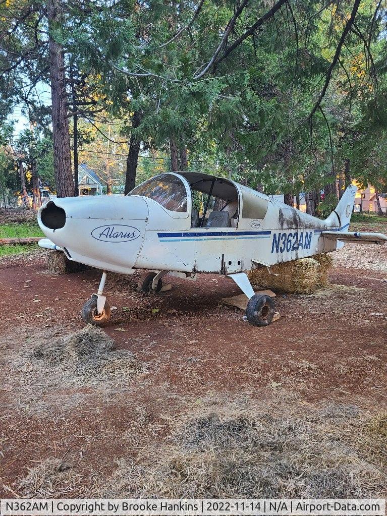N362AM, AMD CH-2000 Alarus C/N 20-1056, Located at Apple Hill, CA