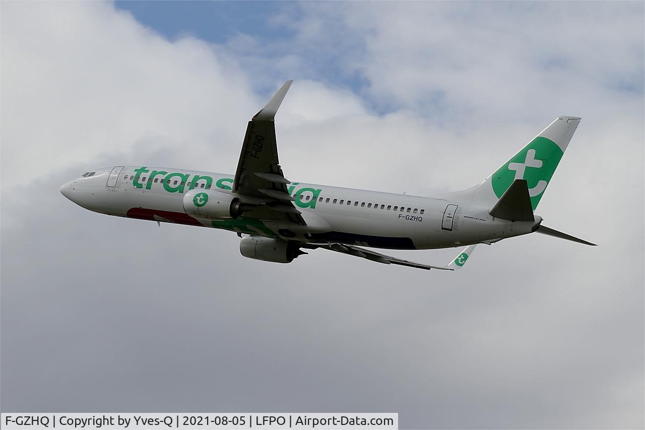 F-GZHQ, 2015 Boeing 737-8K2 C/N 44567, Boeing 737-8K2, Climbing from rwy 24, Paris-Orly airport (LFPO-ORY)
