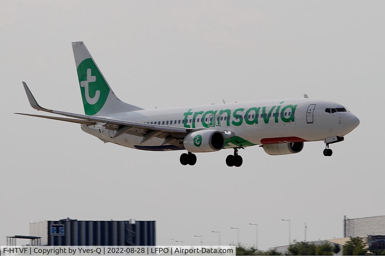 F-HTVF, 2017 Boeing 737-8K2 C/N 62160, Boeing 737-8K2, On final rwy 06, Paris-Orly airport (LFPO-ORY)
