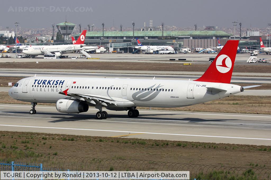 TC-JRE, 2007 Airbus A321-231 C/N 3126, at ist