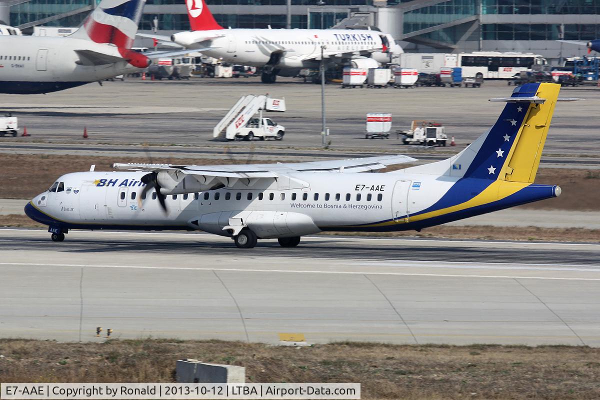 E7-AAE, 1995 ATR 72-212A C/N 465, at ist