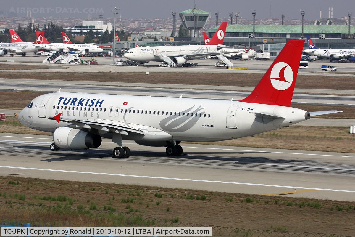TC-JPK, 2007 Airbus A320-232 C/N 3257, at ist