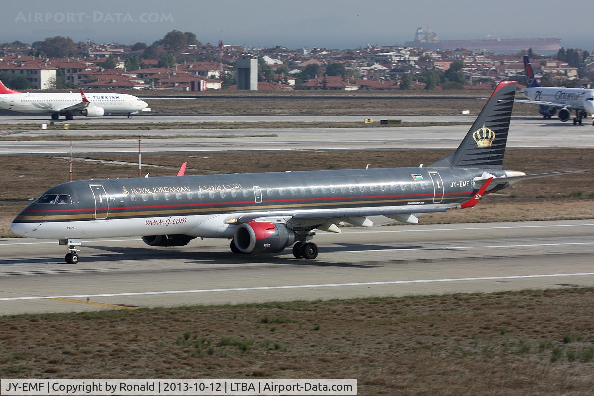 JY-EMF, 2007 Embraer 195LR (ERJ-190-200LR) C/N 19000067, at ist