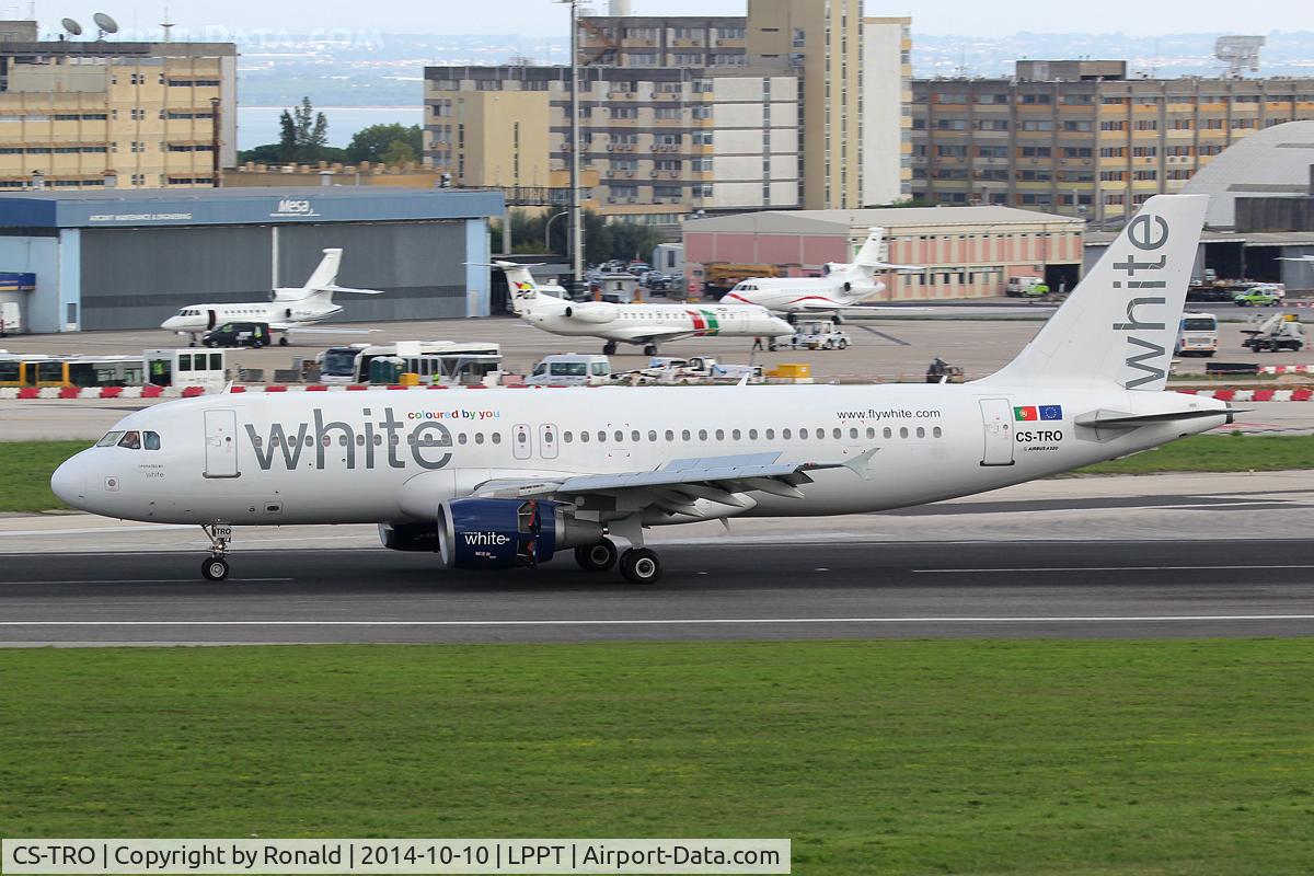 CS-TRO, 1995 Airbus A320-214 C/N 548, at lis