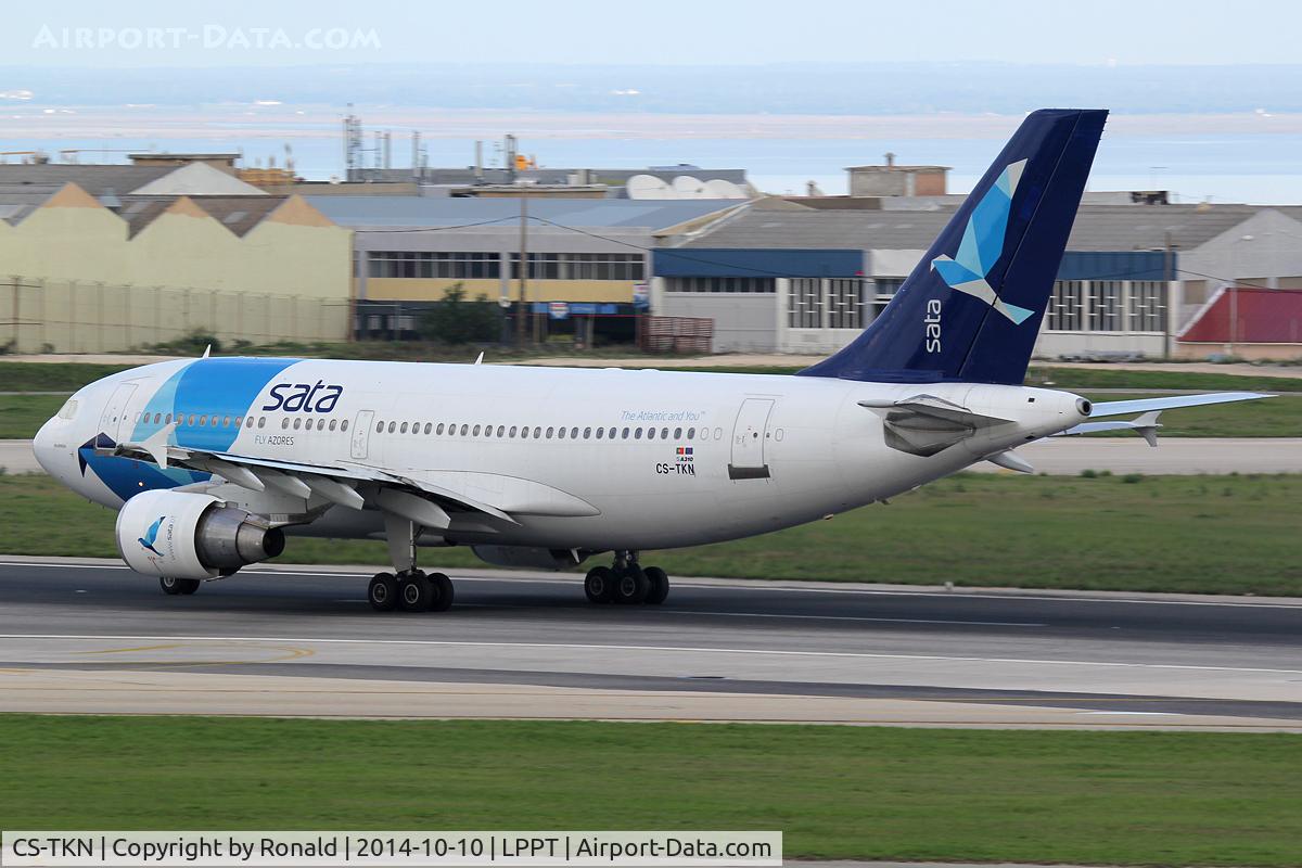 CS-TKN, 1991 Airbus A310-325 C/N 624, at lis