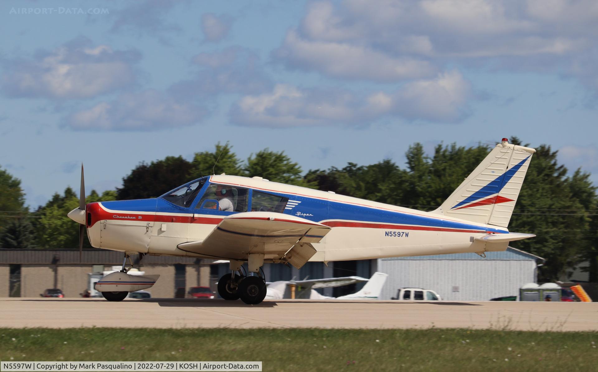 N5597W, 1962 Piper PA-28-160 Cherokee C/N 28-733, Piper PA-28-160