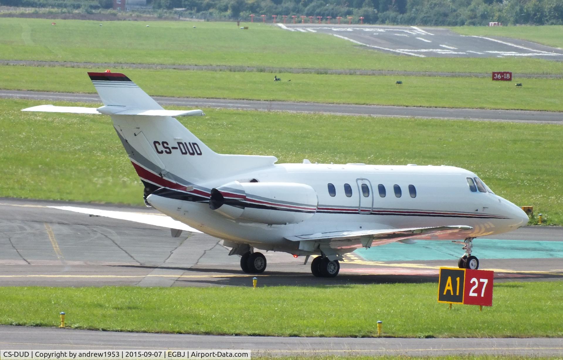 CS-DUD, 2008 Hawker Beechcraft 750 C/N HB-8, CS-DUD at Gloucestershire Airport.