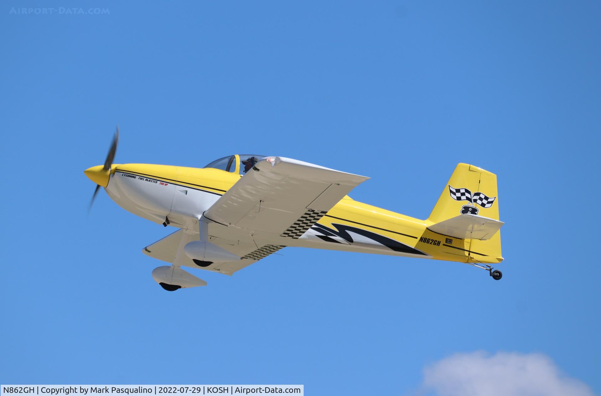 N862GH, 2012 Vans RV-8 C/N 81776, Vans RV-8
