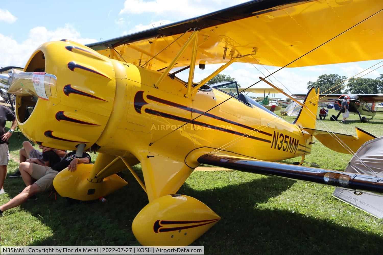 N35MM, 2001 Waco YMF-F5C C/N F5C-094, OSH 2022