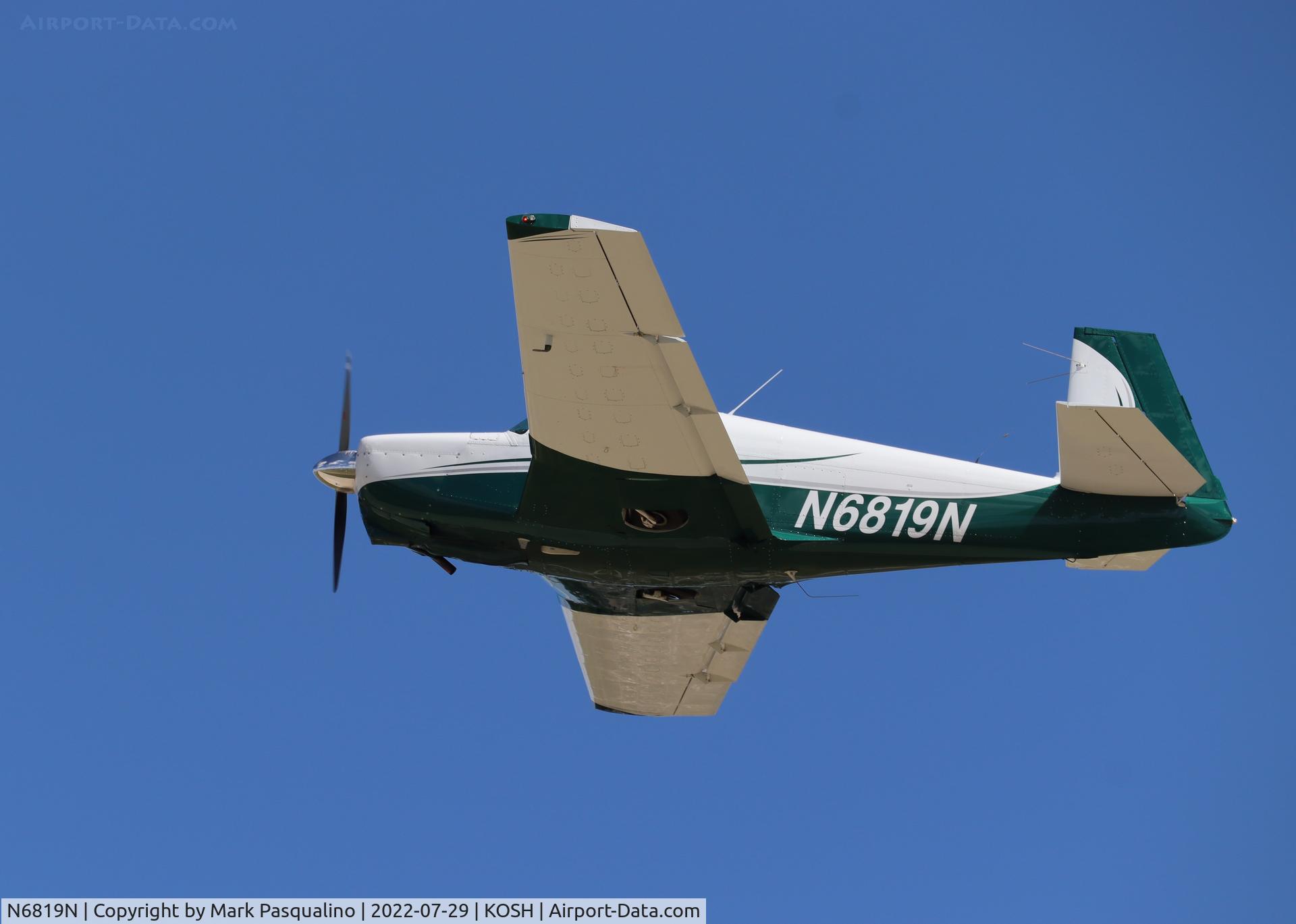 N6819N, 1968 Mooney M20C Ranger C/N 680114, Mooney M20C