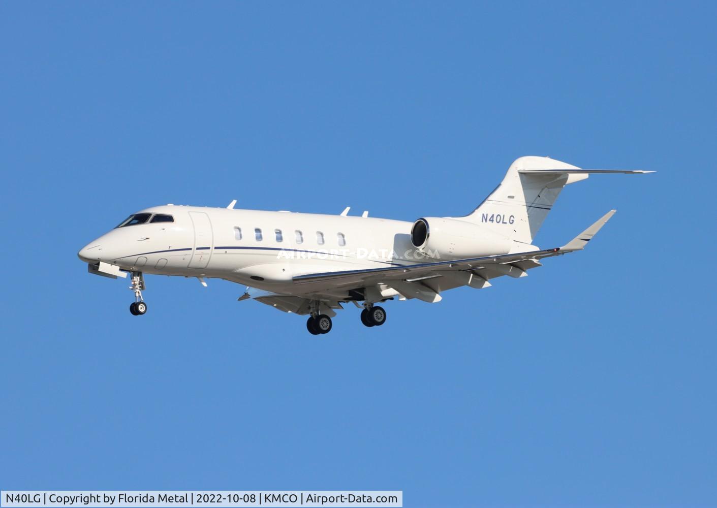N40LG, 2018 Bombardier Challenger 350 (BD-100-1A10) C/N 20758, MCO 2022