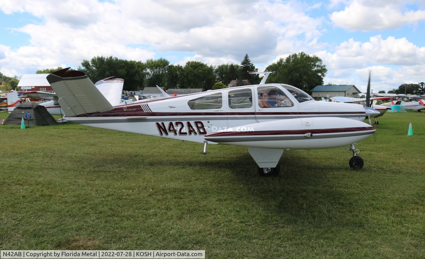N42AB, 1965 Beech S35 Bonanza C/N D-7935, OSH 2022
