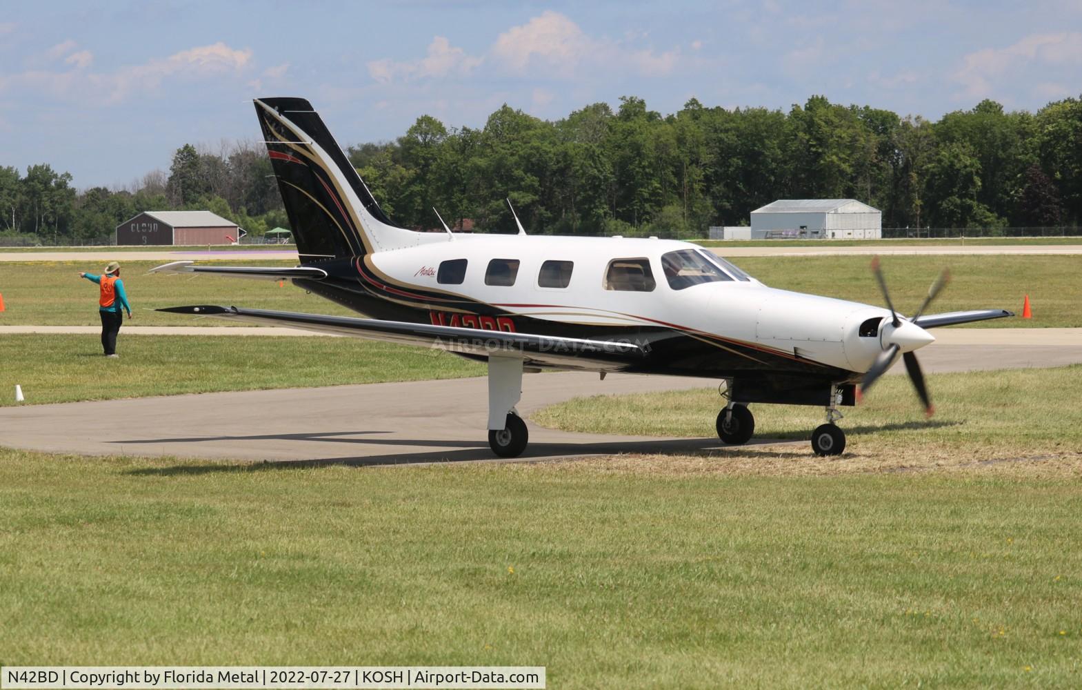 N42BD, 1988 Piper PA-46-310P Malibu C/N 4608122, OSH 2022