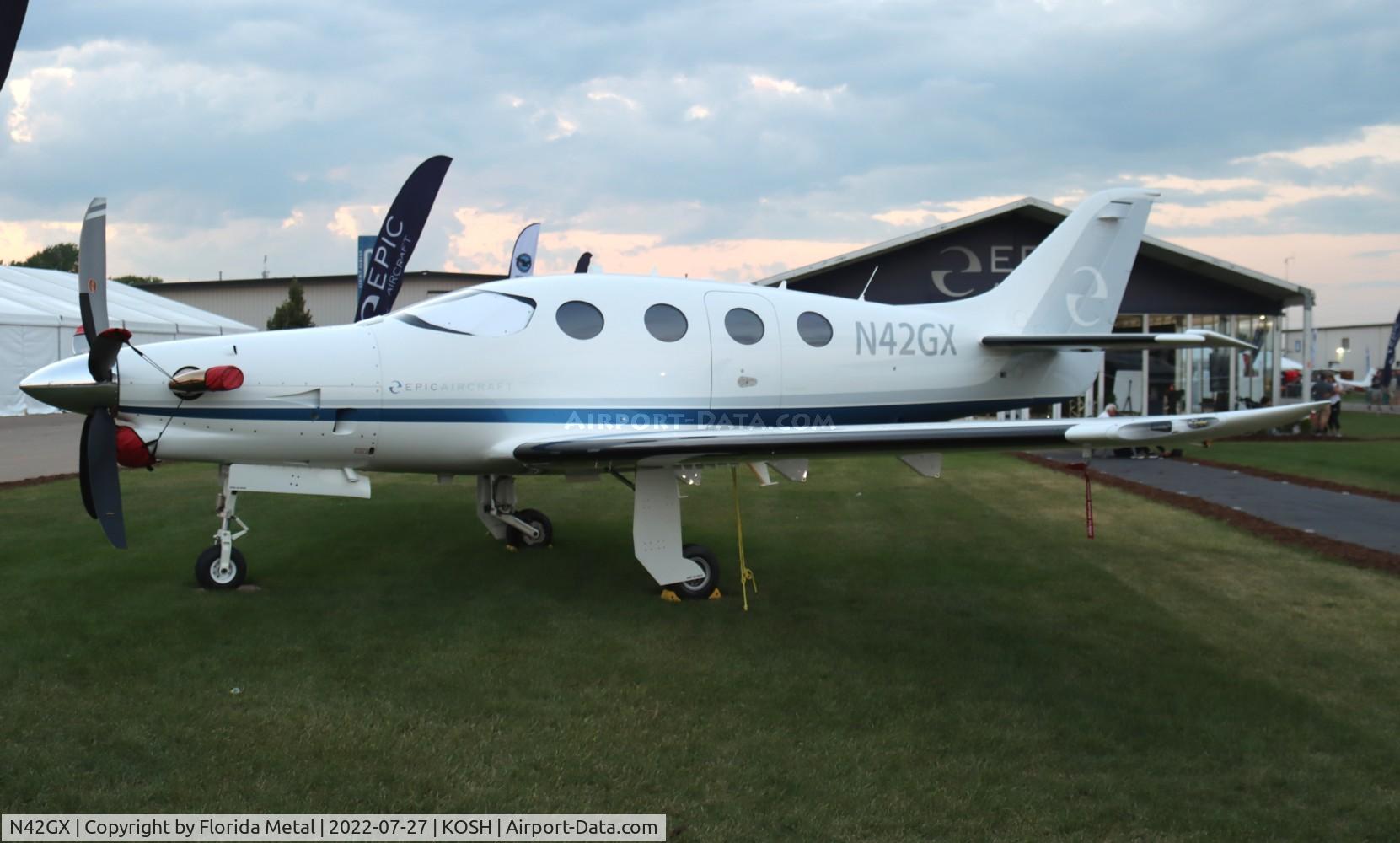 N42GX, 2021 Epic Aircraft E1000 C/N K016, OSH 2022