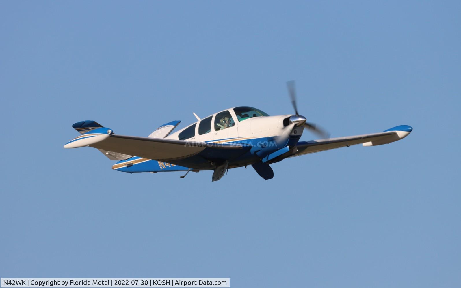 N42WK, 1964 Beech S35 Bonanza C/N D-7390, OSH 2022