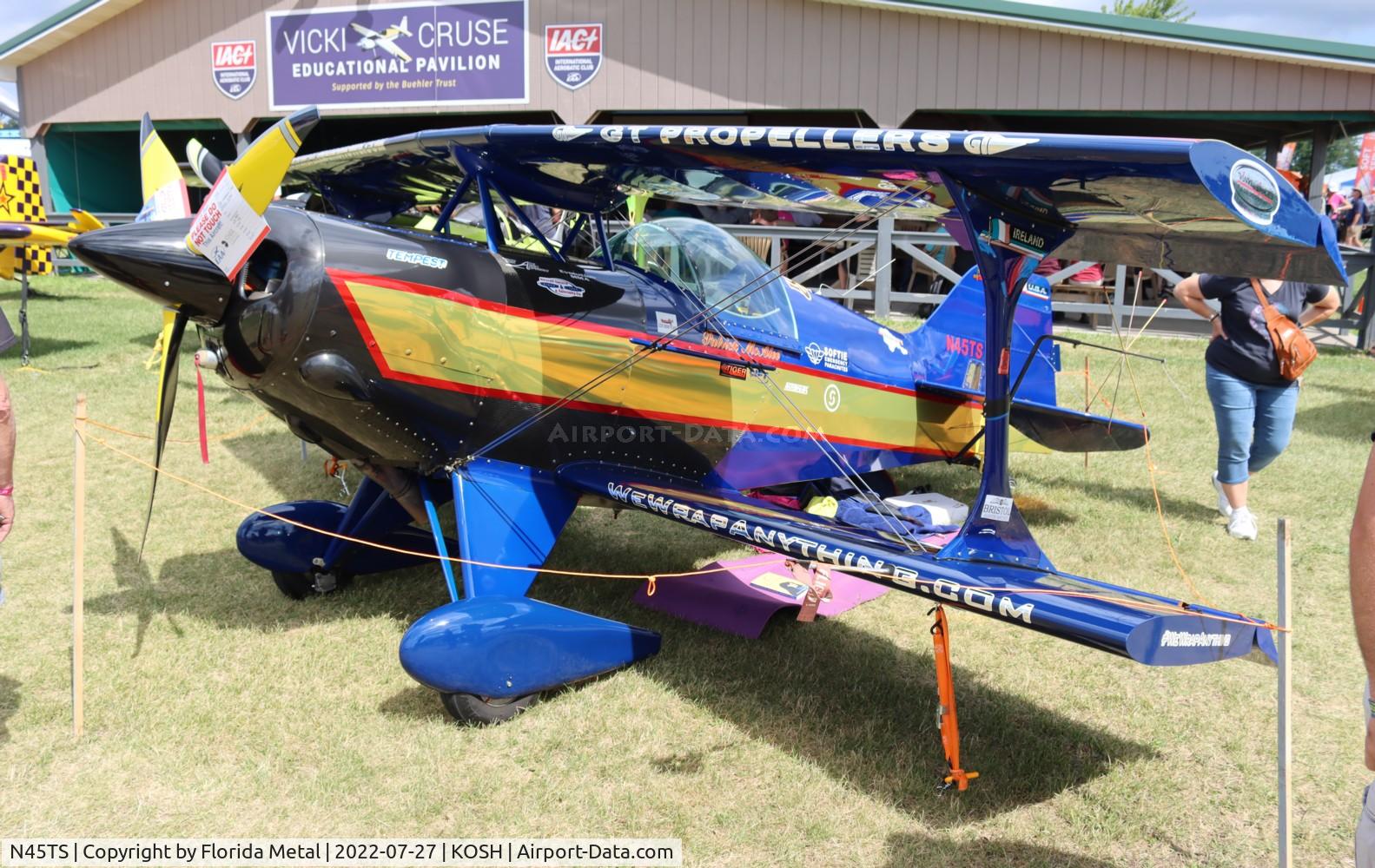 N45TS, 1979 Pitts S-1E Special C/N TS-01, OSH 2022