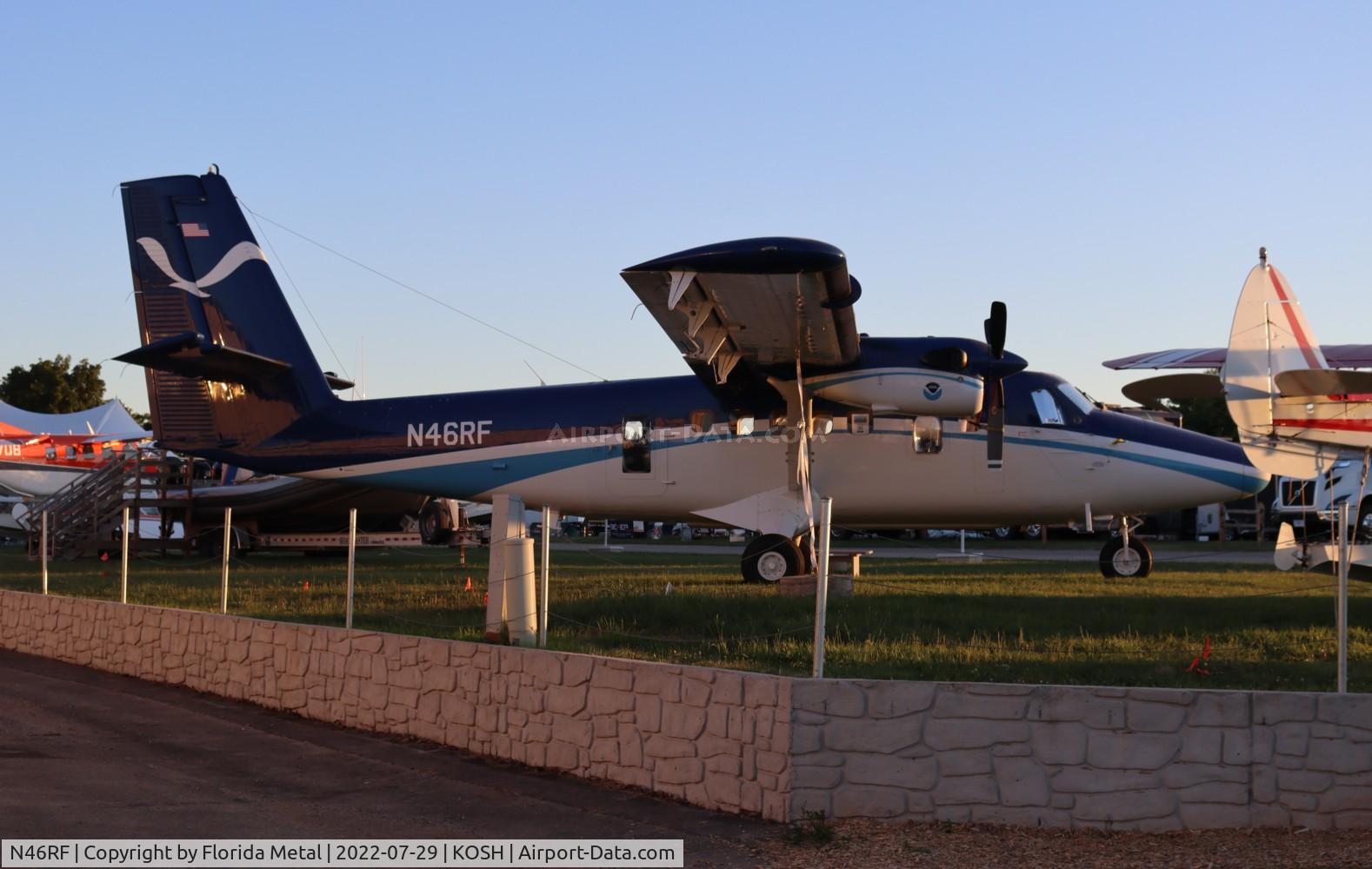 N46RF, 1985 De Havilland Canada DHC-6-300 Twin Otter C/N 824, OSH 2022