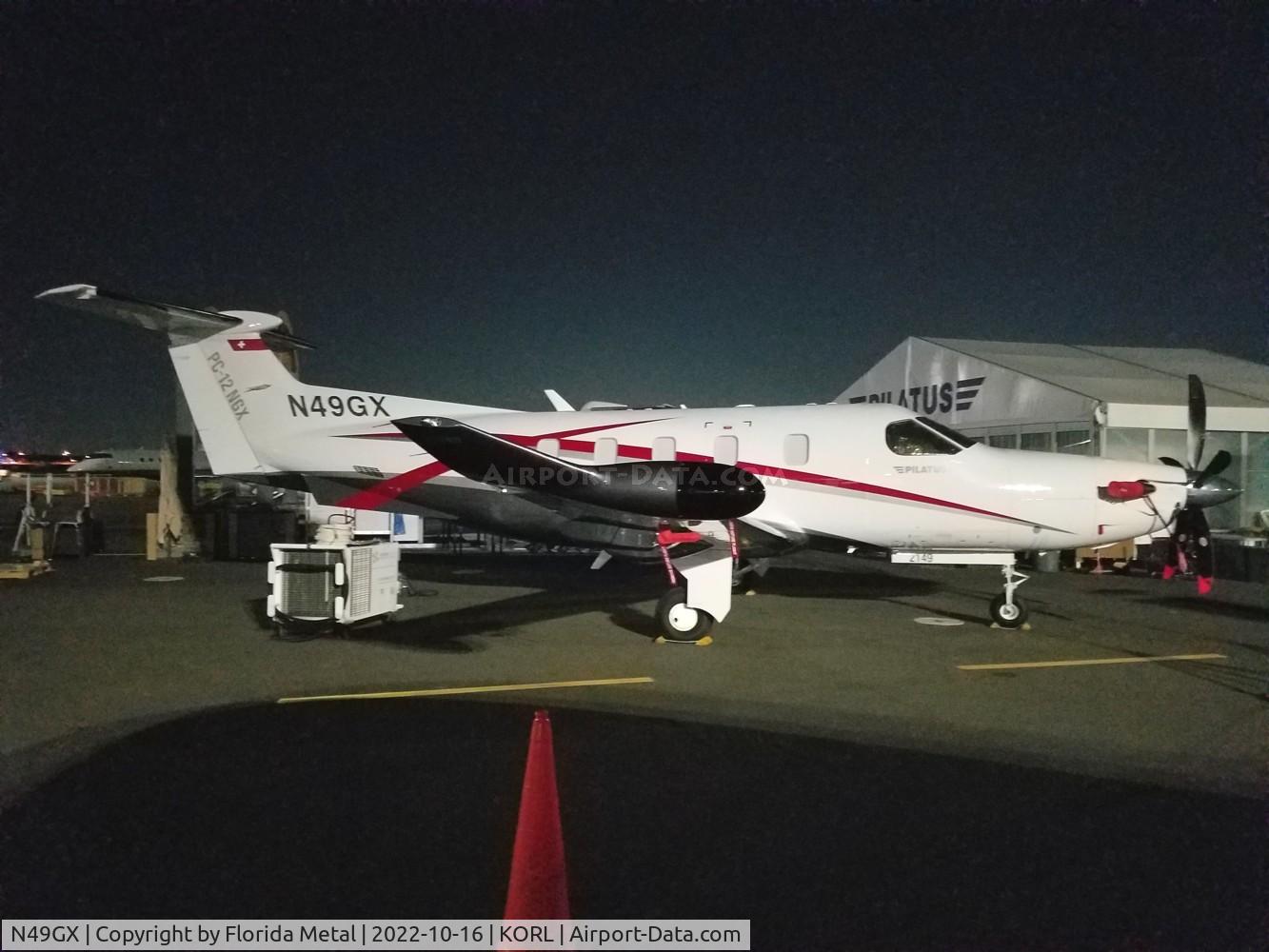 N49GX, 2021 Pilatus PC-12/47E C/N 2149, NBAA 2022