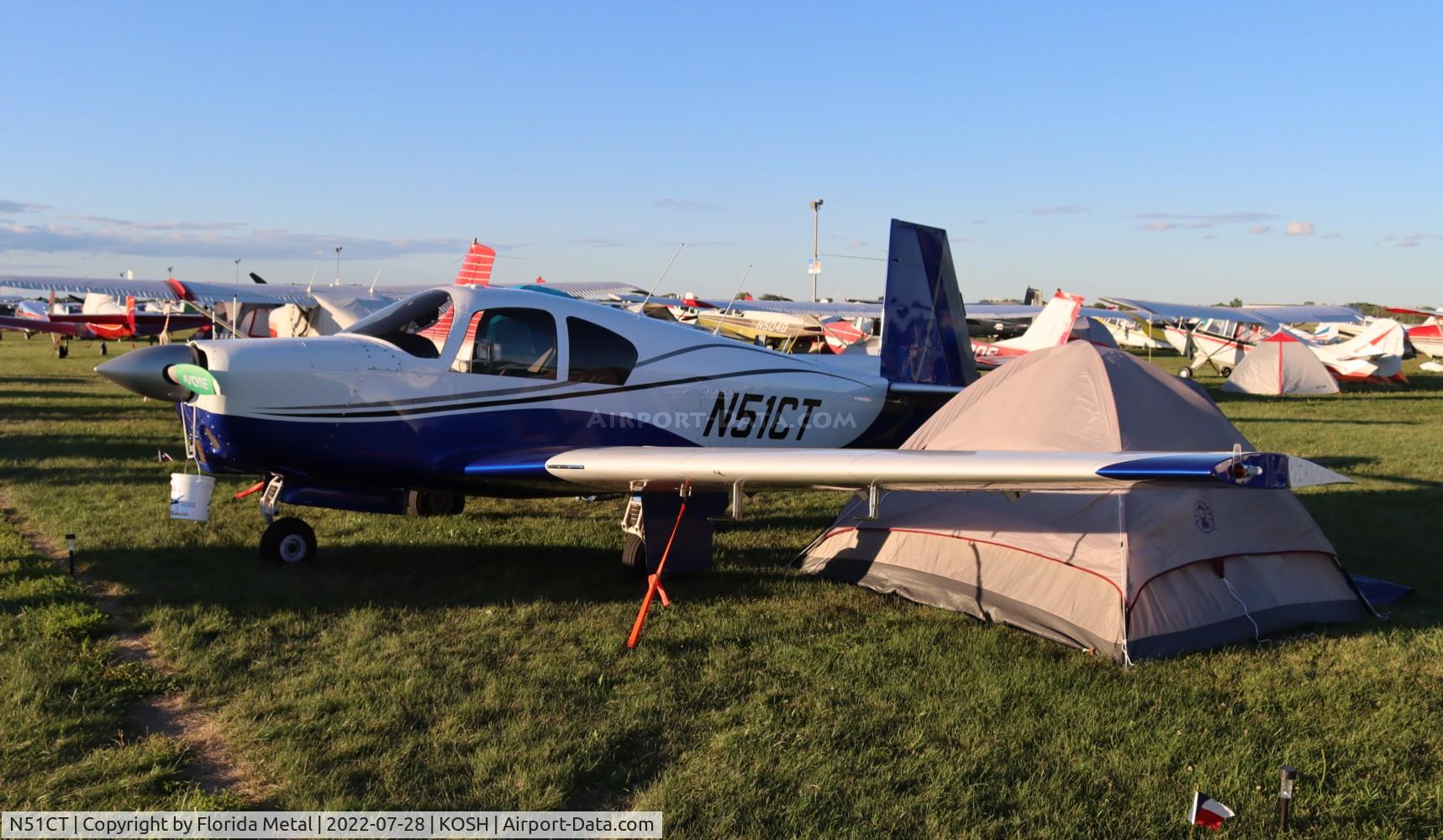 N51CT, 1962 Mooney M20C Ranger Ranger C/N 2034, OSH 2022