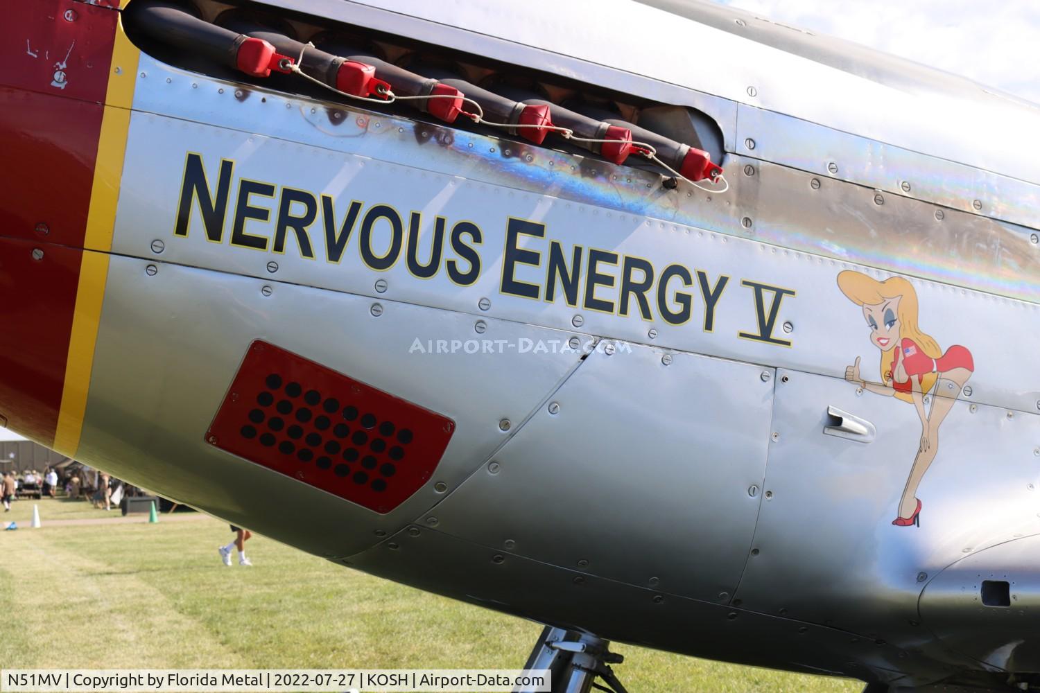 N51MV, 1945 North American F-51D Mustang C/N 45-11391, OSH 2022