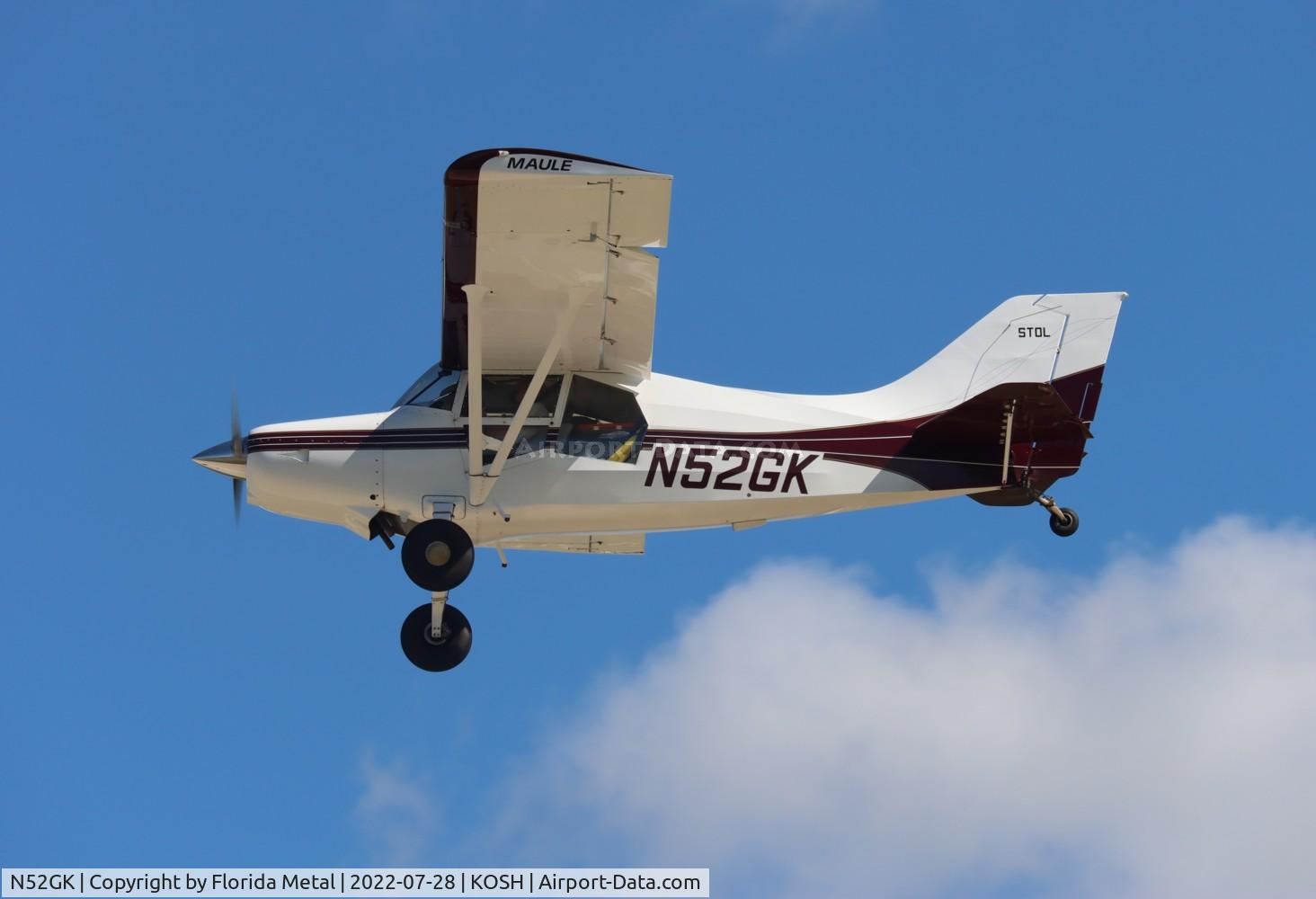 N52GK, Maule MX-7-180C Star Rocket C/N 28015C, OSH 2022