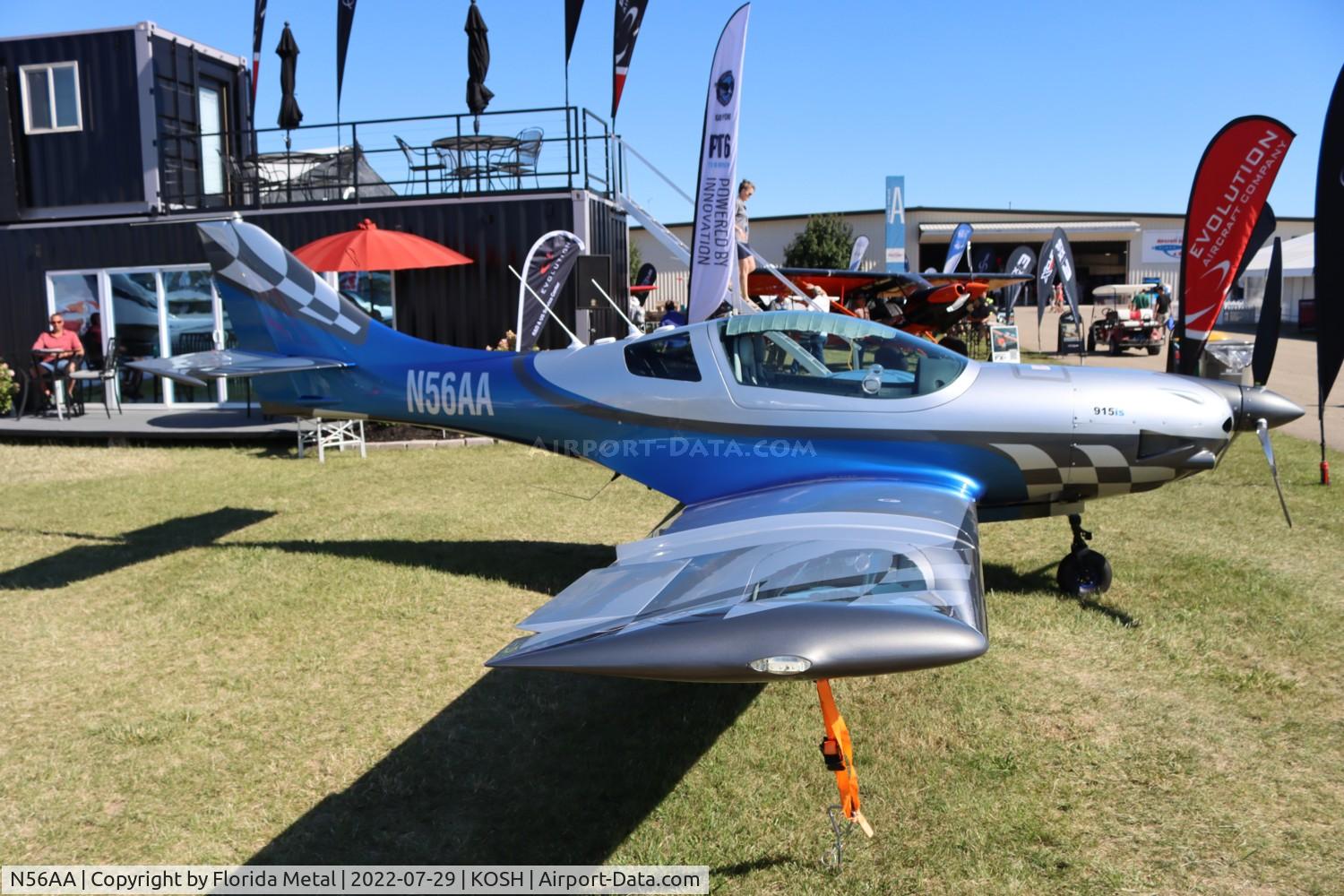N56AA, 2020 JMB Aircraft SRO VL-3TE-915 C/N VL-3-370, OSH 2022