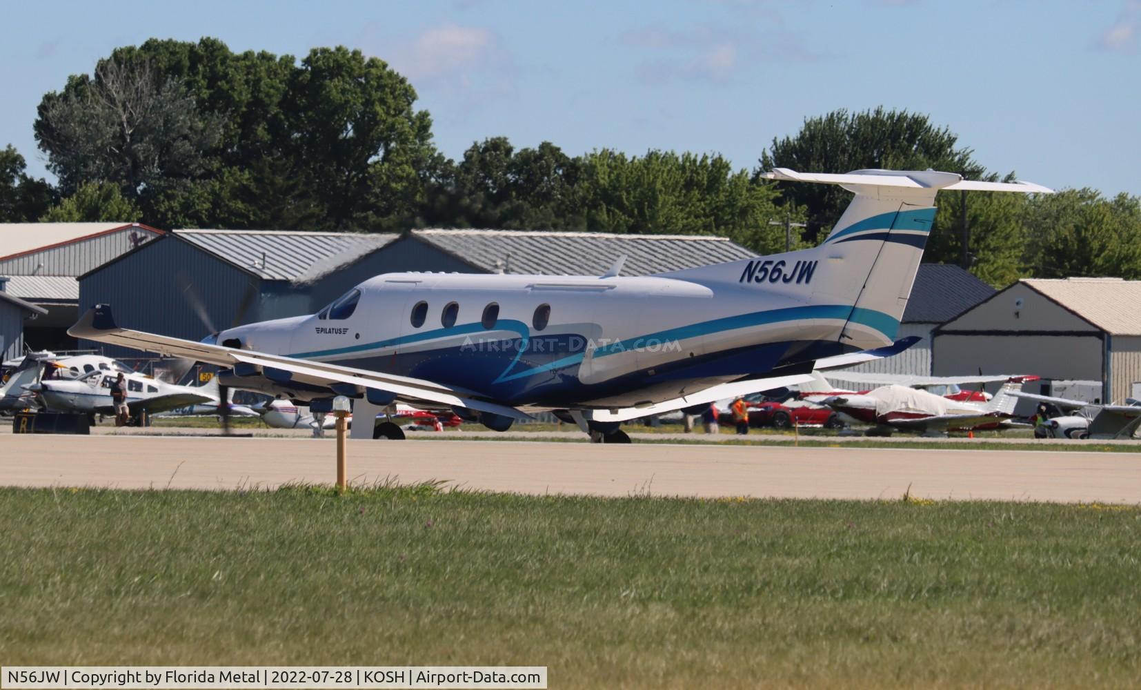 N56JW, 2006 Pilatus PC-12/47 C/N 763, OSH 2022