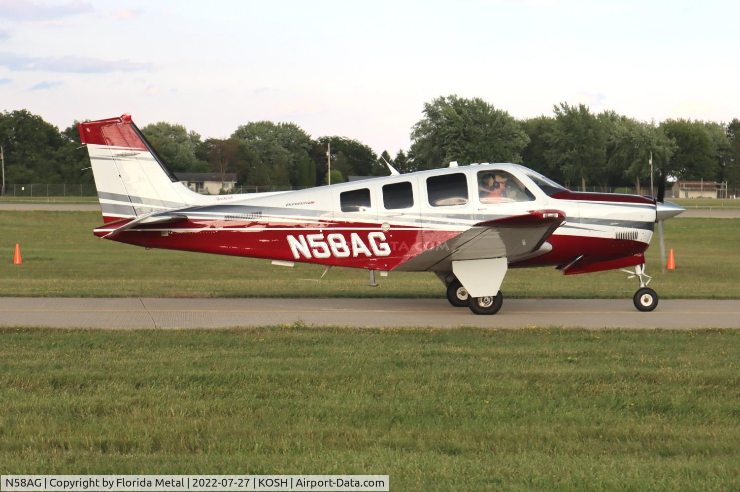 N58AG, 2020 Beech G36 Bonanza C/N E-4144, OSH 2022