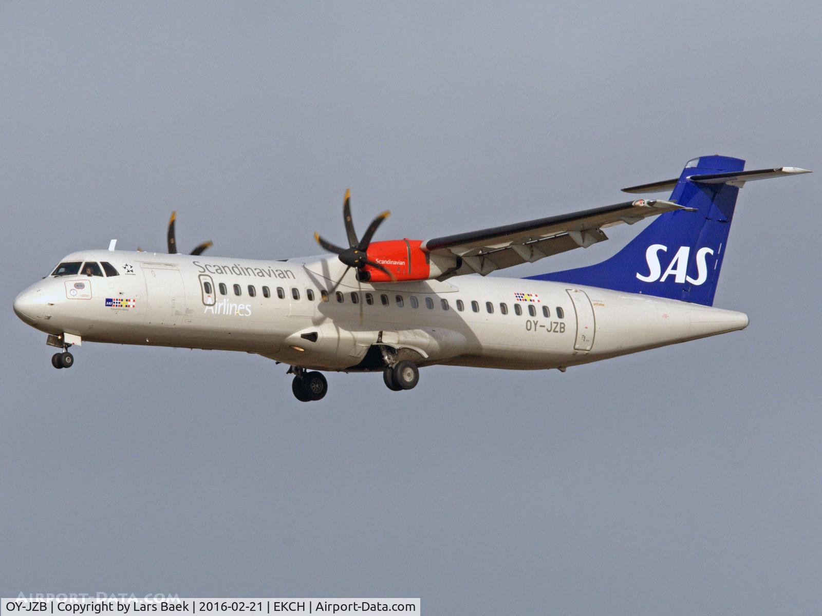 OY-JZB, 2013 ATR 72-600 (72-212A) C/N 1121, RWY22L Jettime operate for SAS