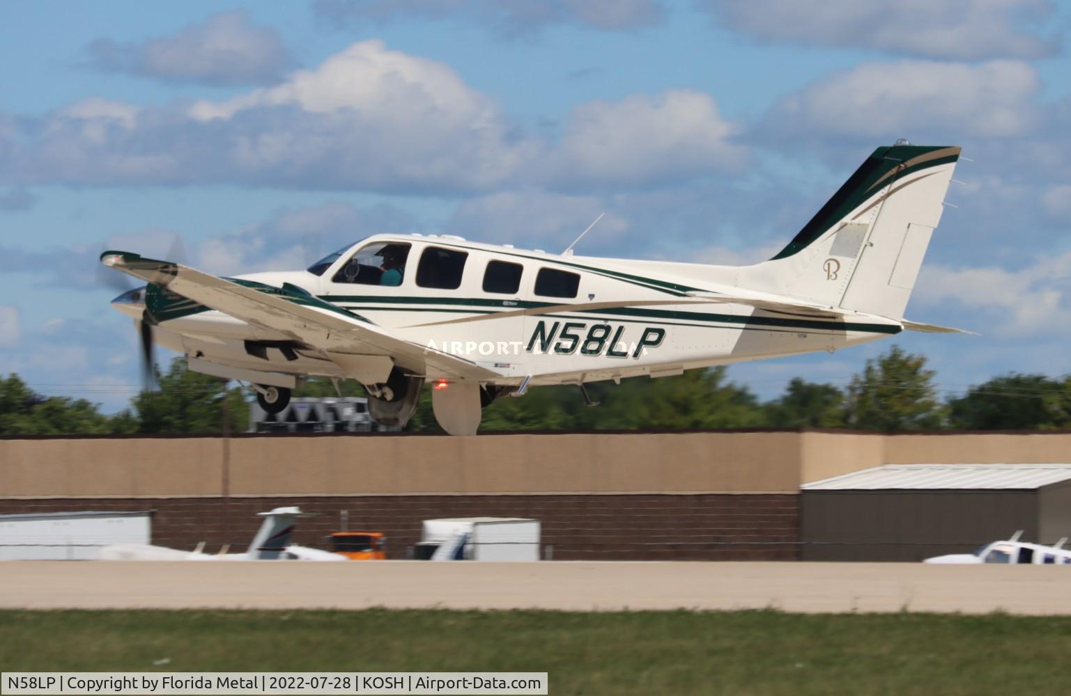 N58LP, 1985 Beech 58P Baron C/N TJ-481, OSH 2022