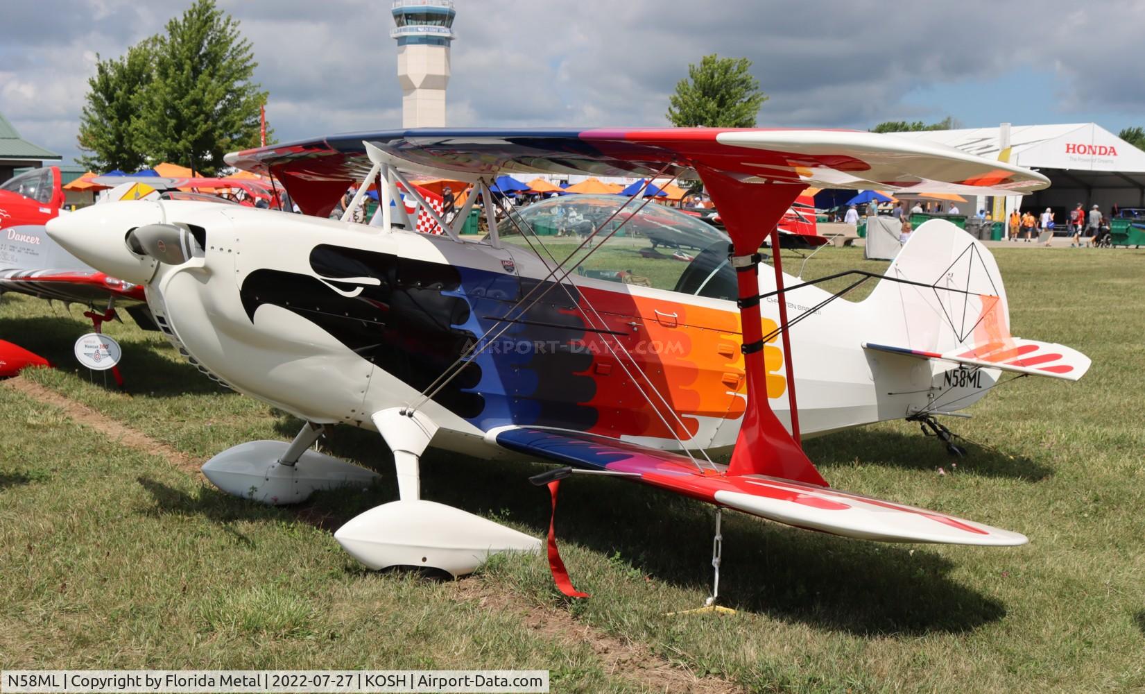 N58ML, 1980 Christen Eagle II C/N LAMB-0001, OSH 2022