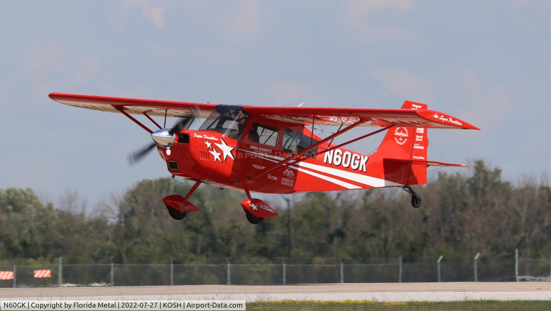 N60GK, 2013 American Champion 8KCAB Decathlon C/N 1131-2013, OSh 2022