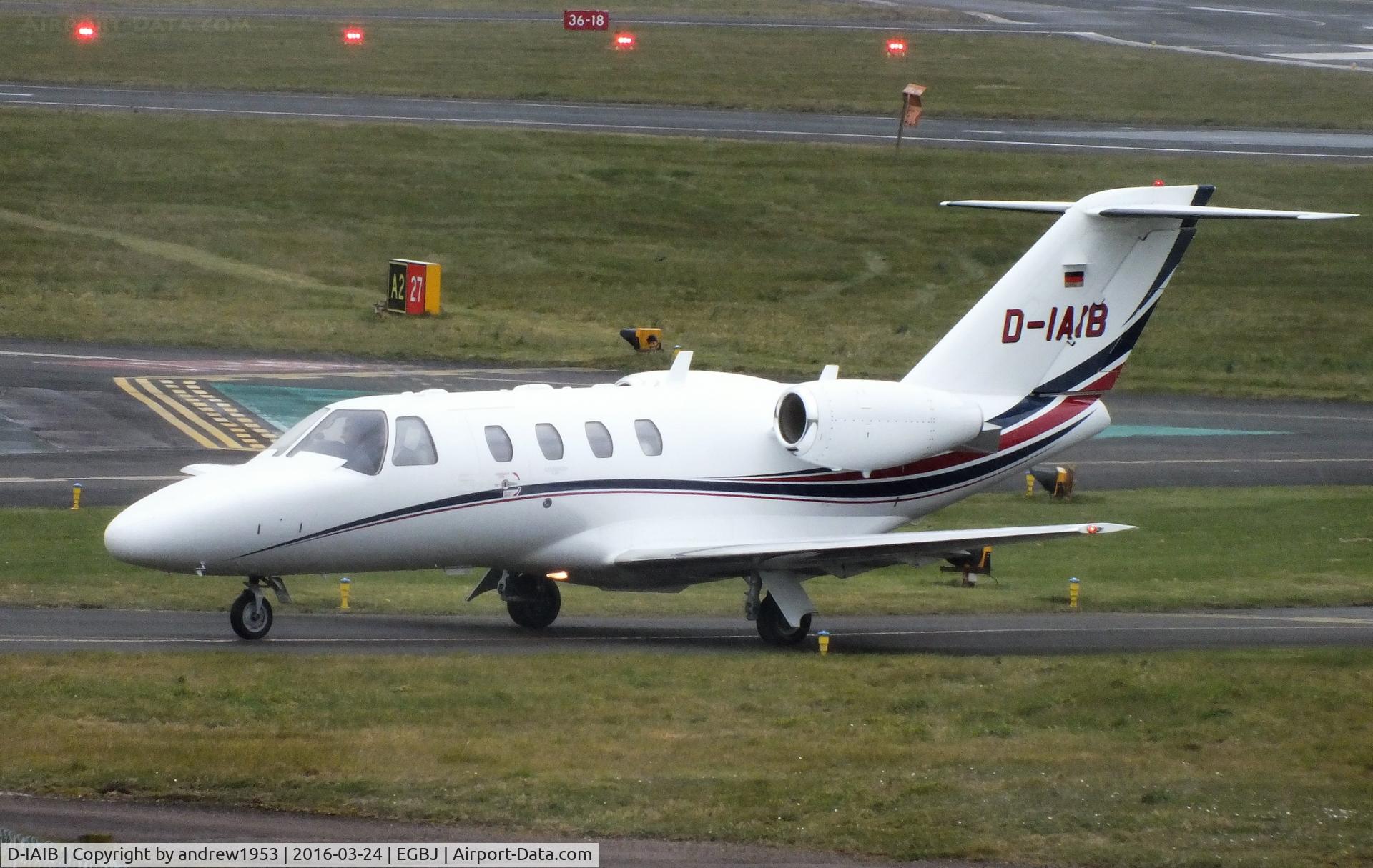 D-IAIB, 2006 Cessna 525 CitationJet CJ1+ C/N 525-0615, D-IAIB at Gloucestershire Airport.