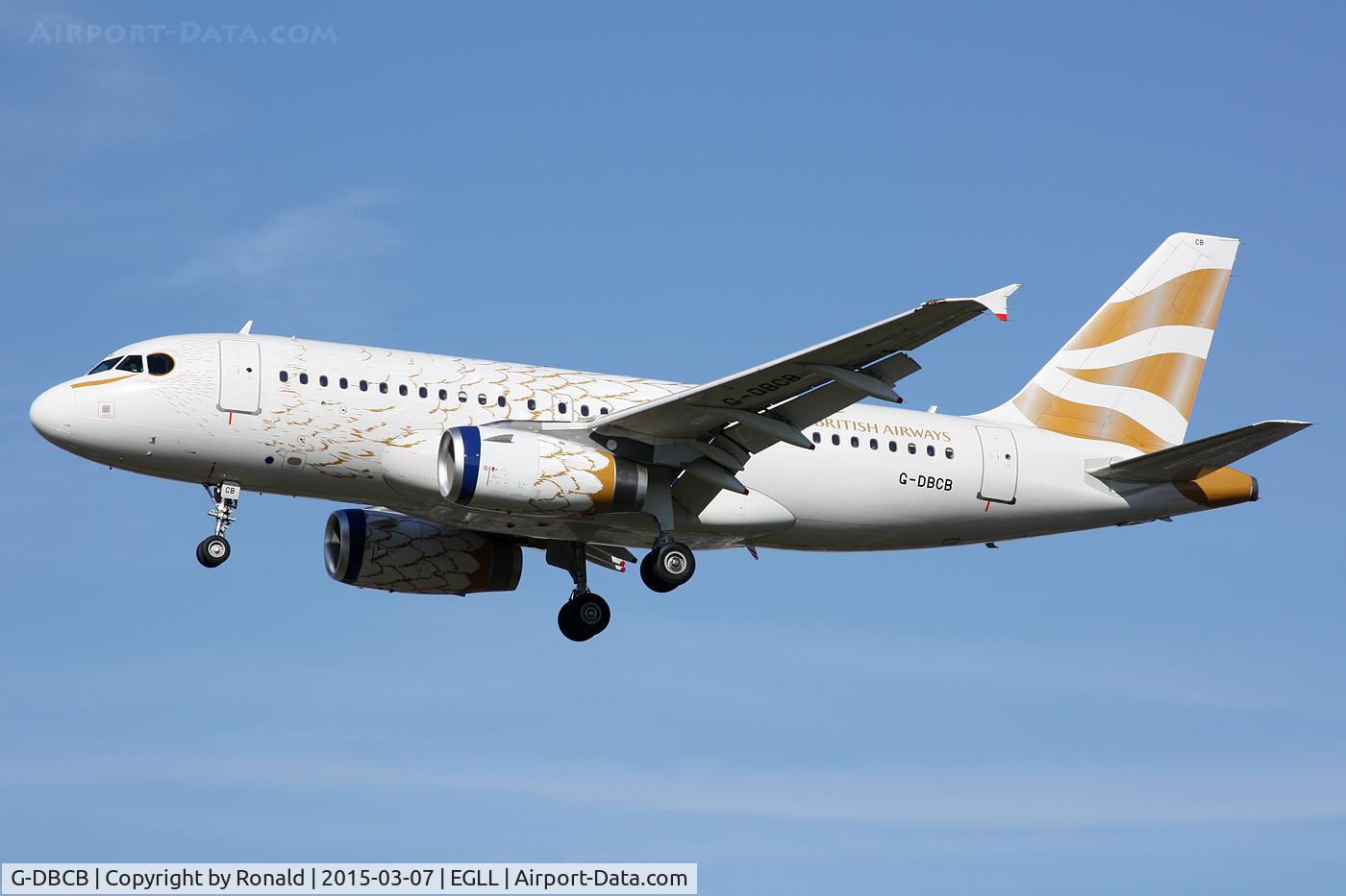 G-DBCB, 2004 Airbus A319-131 C/N 2188, at lhr