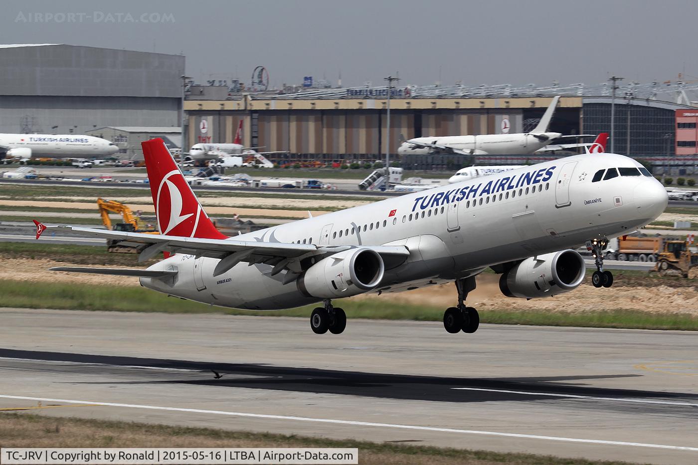 TC-JRV, 2012 Airbus A321-231 C/N 5077, at ist
