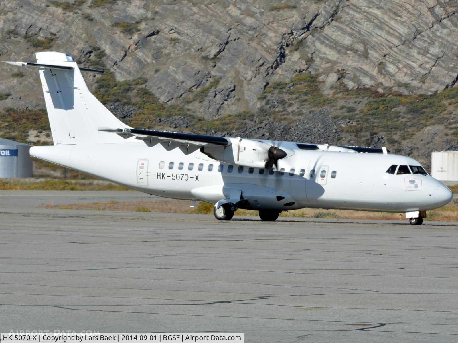 HK-5070-X, Alenia Aeronautica ATR 42-500 C/N 655, Taxing