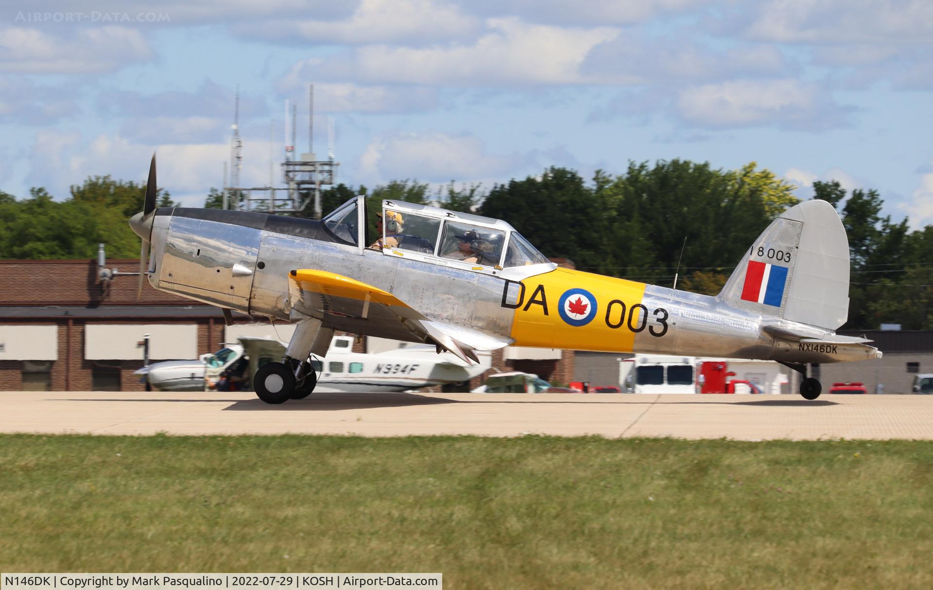 N146DK, De Havilland DHC-1 Chipmunk T.10 C/N C1/0103, DHC-1 Chipmunk T.10