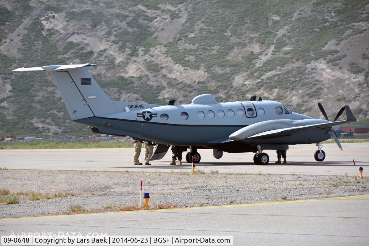 09-0648, 2010 Raytheon Beech MC-12W Liberty C/N FL-648, Parked