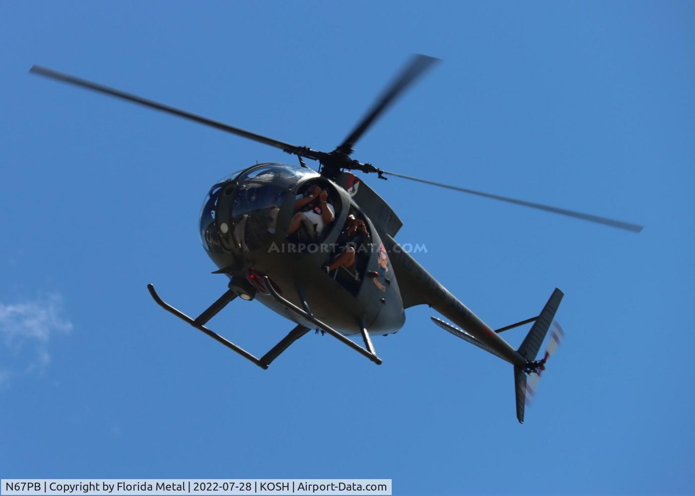 N67PB, 1968 Hughes OH-6A Cayuse C/N 480411, OSH 2022