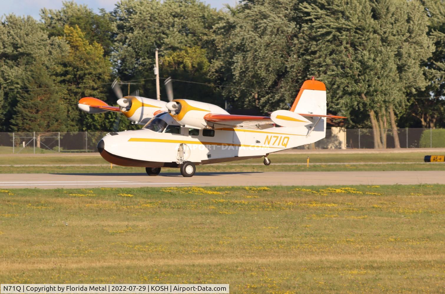 N71Q, 1946 Grumman G-44A Widgeon C/N 1441, OSH 2022