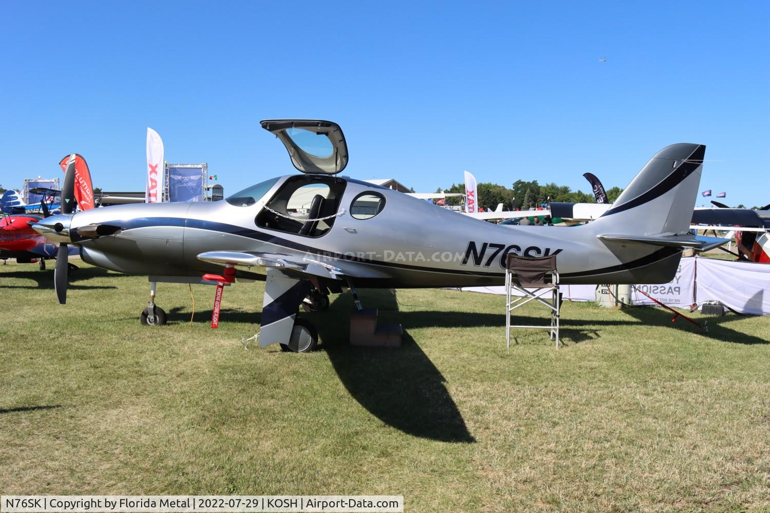 N76SK, 2011 Lancair Evolution C/N EVO-003, OSH 2022