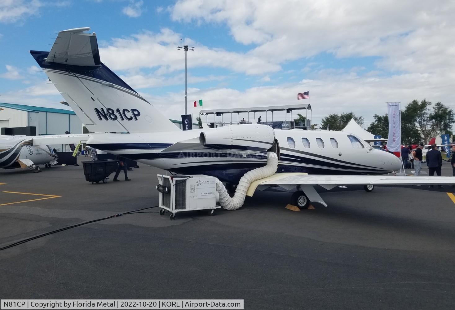 N81CP, 2007 Cessna 525 CitationJet CJ1+ C/N 525-0633, NBAA 2022