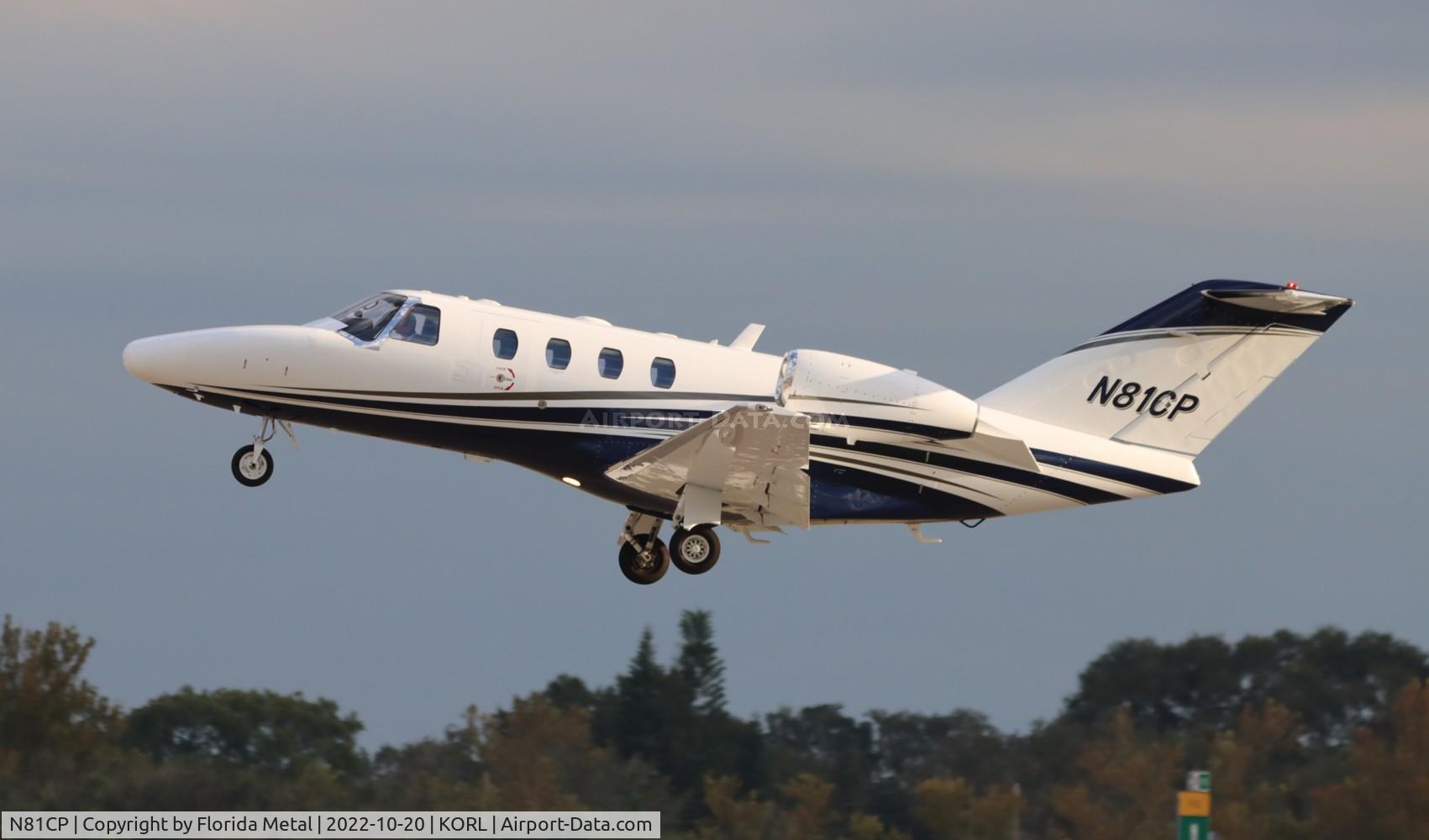 N81CP, 2007 Cessna 525 CitationJet CJ1+ C/N 525-0633, NBAA 2022