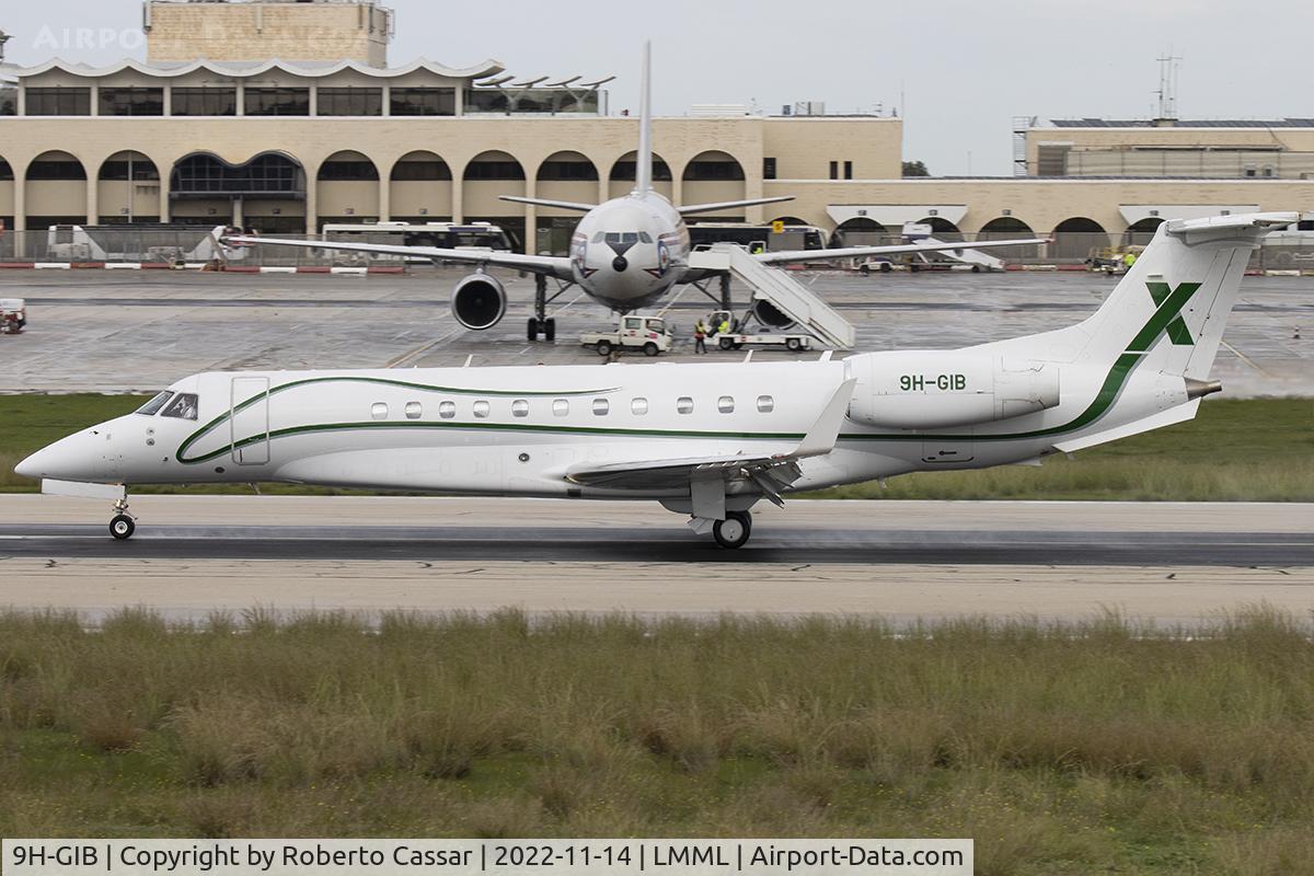 9H-GIB, 2014 Embraer EMB-135BJ Legacy 650 C/N 14501209, Runway 31